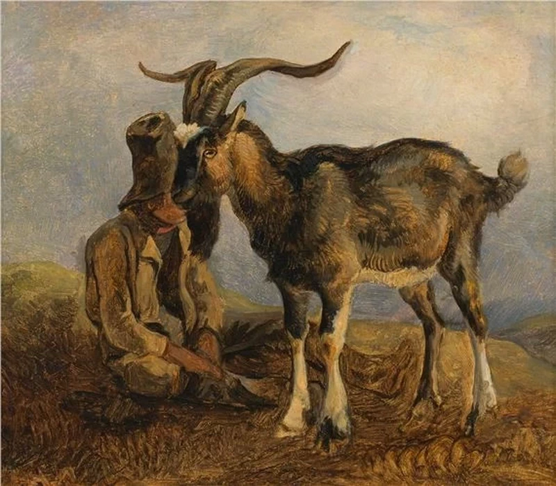 Pastorello con caprone